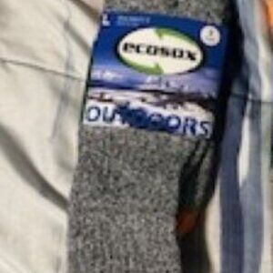 1 Pair Eco-Sox Hiking Socks